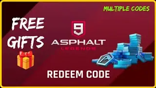 Asphalt 9 Redeem Free Tokens Code | Asphalt 9 Gift for All