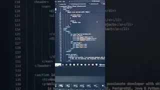 Code for Basic portfolio design using HTML, CSS & JavaScript 🔥🔥#coding #html #css #javascript #code