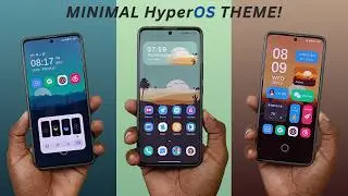 Chinese Minimal HyperOS Theme You Must Try on Your Xiaomi Devices (Hindi)⚡