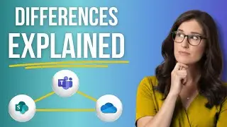 OneDrive vs SharePoint vs Teams — What's the Difference?
