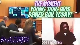 Young Thug DENIED BAIL AGAIN TODAY! (Moment It Happened)