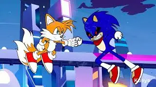 Sonic Tails Amy Kueye in love story 0 - kueye animation