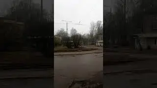 5 tramvajā galapunkts Iļģuciemā 26.02.2024 #rs #tram