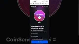 CoinSender♾️Sei = Blockchain partners 