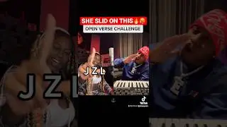 Omg She slid on @blxst  #openversechallenge for his new song “Passionate”🔥🥵 #jzltheempress #duet