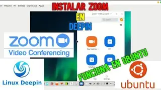 Instalar Zoom en Deepin | Como hacer reuniones de Zoom en Deepin