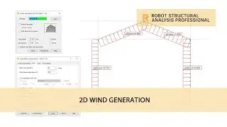 Autodesk Robot Structural Analysis : 2D Wind Generation