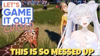 THIS SHOULDNT BE ALLOWED | Let's Game it Out Planet Zoo | Vtuber Reacts