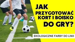 Czym pomalować linie na boisku?