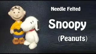 Snoopy doll - DIY Snoopy wool doll