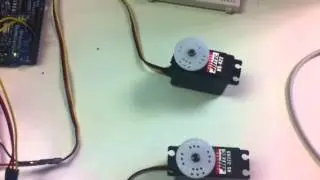 Arduino - two servo motors