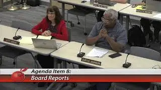 August 20, 2024 Regular School Board Meeting.