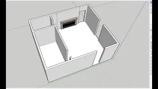 SketchUp 2024 Model an AutoCAD Plan