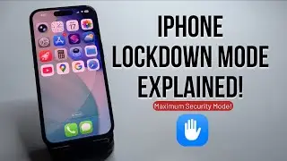 iPhone LOCKDOWN MODE Explained — When to Enable It!