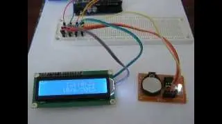 RTC DS1307 LCD1602A using i2c with Arduino (II)