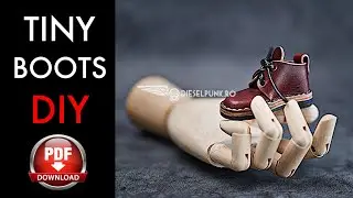 Tiny Boots DIY - Pattern Download and Video Tutorial