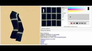Dancing pants with texture editor.