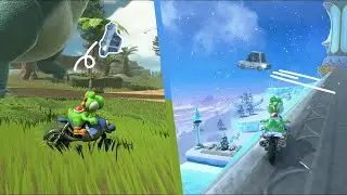 A very normal day of npc traffic in mario kart world