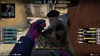 CS:GO POV Demo Na'Vi S1mple (30/16) vs Astralis (de_inferno)