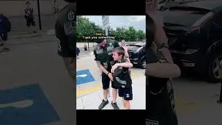 This kid got bullied, so dad did this ❤️