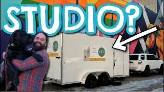 TINY House Style DOG PHOTOGRAPHY Mobile Studio  - Fetch Photo Truck