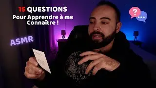 ASMR Blabla : Questions pour Apprendre à me Connaître (+ Fluffy) ✨