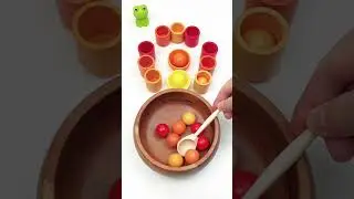 Color Sorting ASMR #satisfying #asmr #marblerun