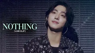 [AHN HYO SEOP] 'Nothing' Live Clip - I WANT TO SAY (    )
