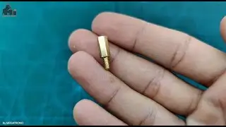 SOF10-H57S1 | Standoff 10+6mm Brass M3 Hex Spacer Male-Female