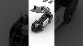 LEGO Police Interceptor Ford Crown Victoria MOC 