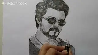 Vijay thalapthy drawing || beast || south movie #vijaythalapathy  @vijaythalapthy