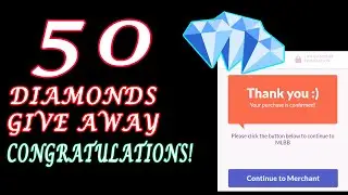50 DIAMONDS GIVEAWAY WINNER! CONGRATULATIONS | MOBILE LEGENDS BANG BANG