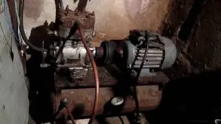 Компрессор на базе головы ЗиЛ 130 Изготовление ч 2