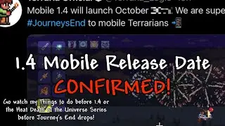 TERRARIA MOBILE 1.4 RELEASE DATE! 