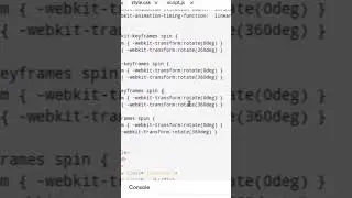 Loading animation in HTML and CSS 