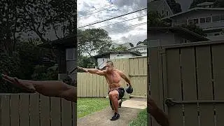 Kettlebell Infinity Lunge - age 55, August 26, 2024, 6:18 pm