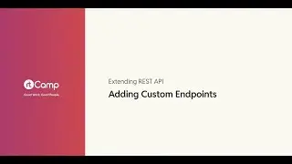 Adding Custom Endpoints