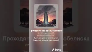 "Проходя порой вдоль обелиска" автор Оксана Сергеева