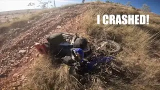 I CRASHED MY WR250R! - Great Northern Adventure PART NINETEEN!