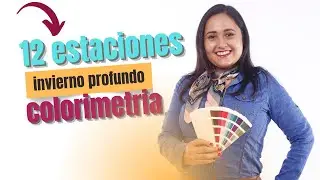 CURSO 12 ESTACIONES DEL COLOR :) Invierno Profundo (Colorimetría  1/12)| Asesoría de imagen