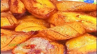 How to Fry plantain // Fried Sweet Plantain //Fried Ripened Plantain Easy to make and very Tasty