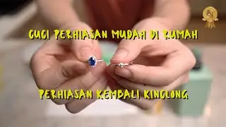CARA MUDAH MEMBERSIHKAN PERHIASAN EMAS DI RUMAH | TIPS #1