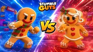 MALE VS FEMALE CAKE SKIN WAR - Stumble Guys