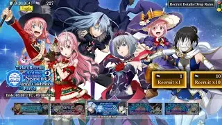 227 Ticket Recruit Summons - Slime Isekai Memories.
