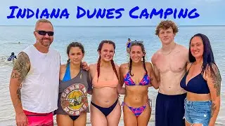 Camping at the Indiana Dunes State Park!
