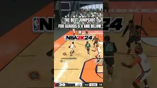 THE BEST JUMPSHOT FOR  GUARDS 6’4 AND BELOW IN NBA2k24 😱 