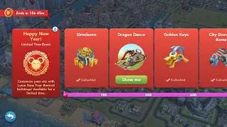 SimCity BuildIt Happy Lunar New Year 2020