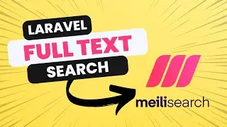 Laravel Scout And MeiliSearch | Blazing Fast ⚡️