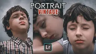 Portrait Vintage Presets | Vintage Preset | Retro Preset | Preset Vintage