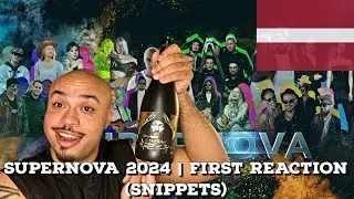 🇱🇻 SUPERNOVA 2024 | FIRST REACTION (SNIPPETS) 🇱🇻 ft. Snoop Dogg (wine)